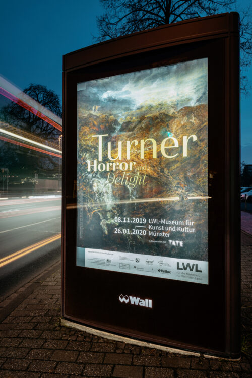 Turner LWL Münster für Bok+ Gärtner, Ausstellungsfotografie, Interieurfotograf